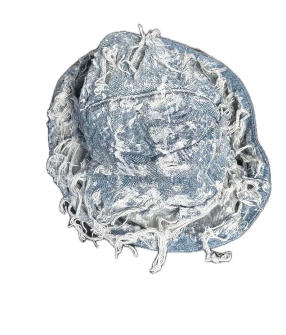 美品　innocence nyc ダメージ加工　帽子　ハット　INDEBH01