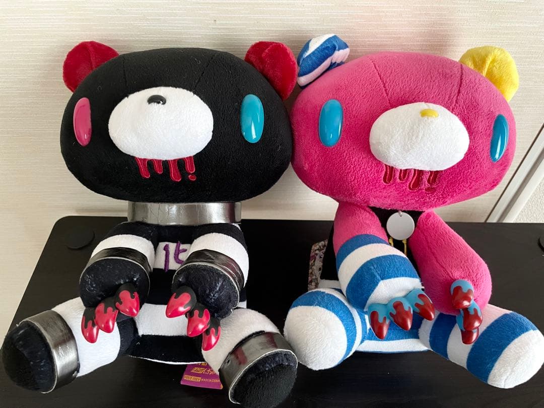 チャックスGP グルーミー ナンバカ ぬいぐるみ(4体セット)