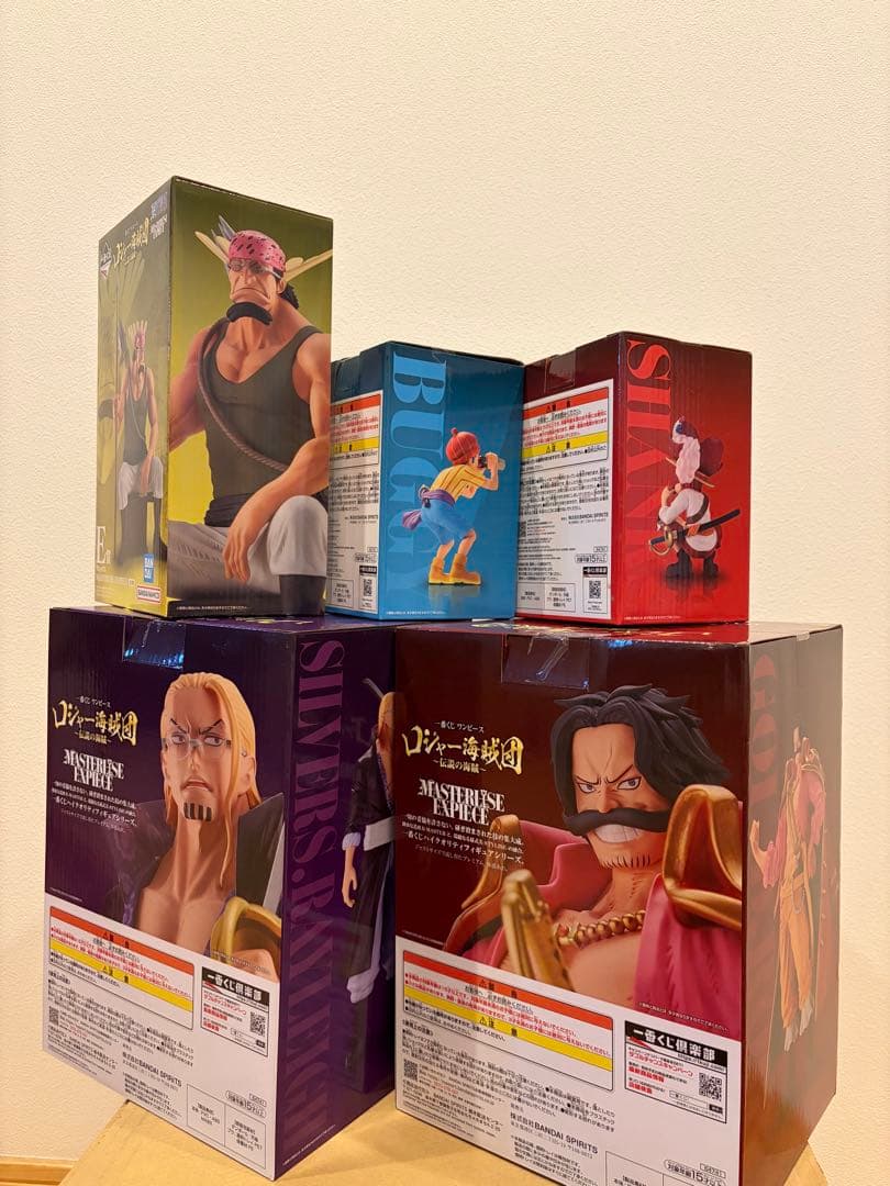 一番くじ　ワンピース MASTERLISE EXPECIE フィギュアセット