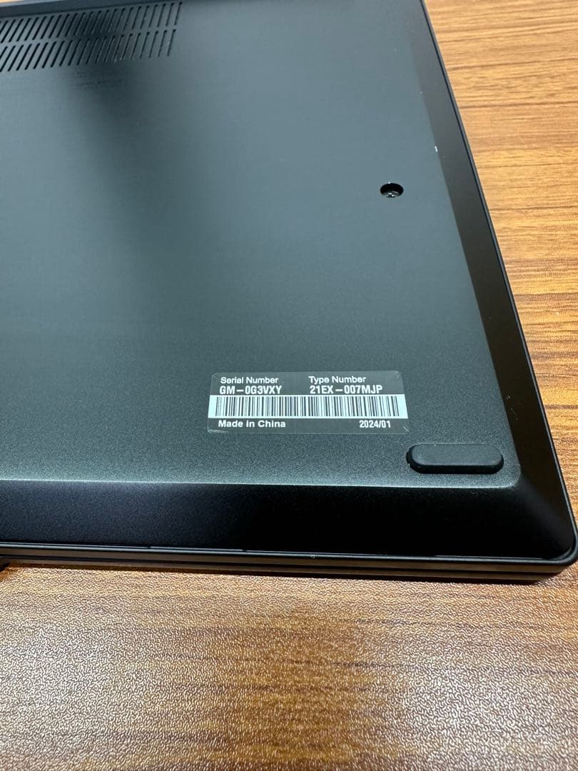 Windowsノート本体 Lenovo ThinkPad X13 Gen 4 i3-1315 8/256