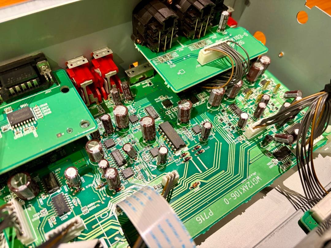 Marantz CDR510 右デッキ再生OK 左トレイ不良　内部清掃済