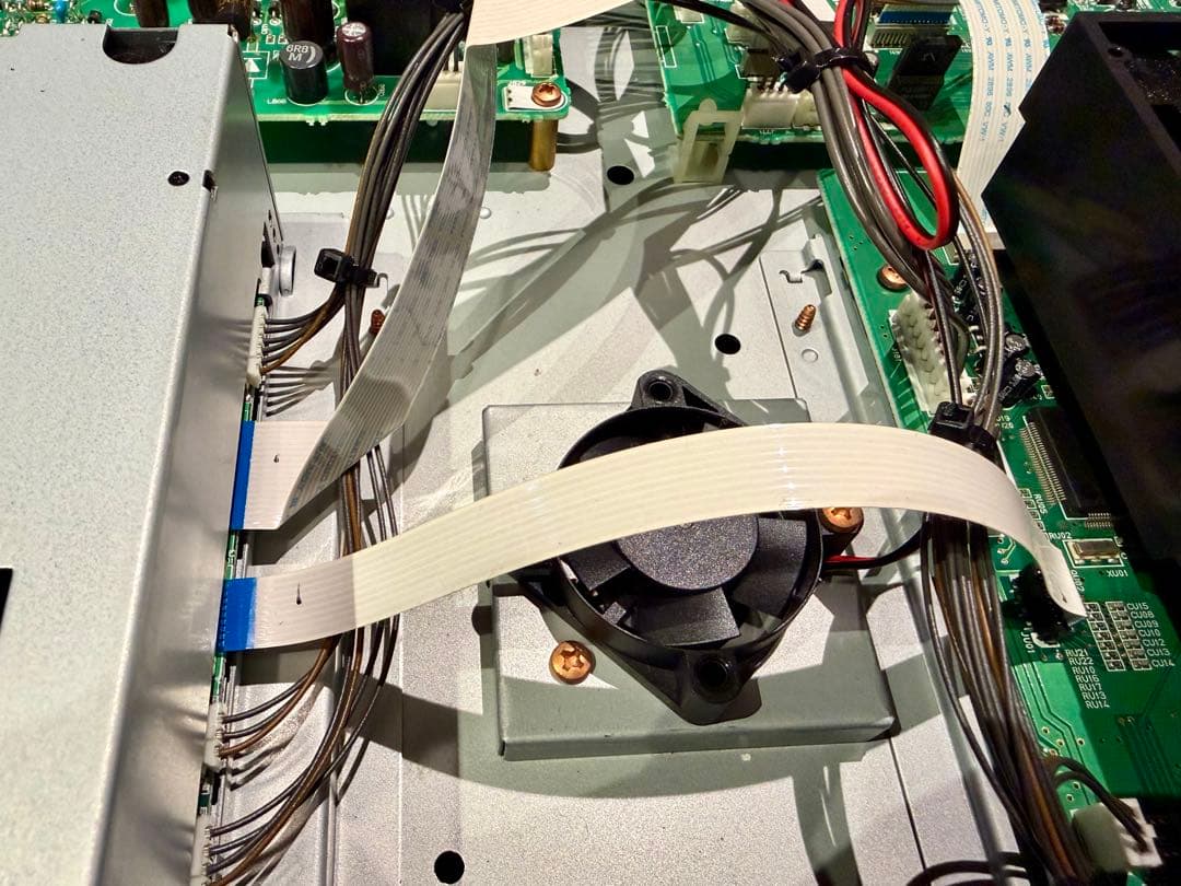 Marantz CDR510 右デッキ再生OK 左トレイ不良　内部清掃済