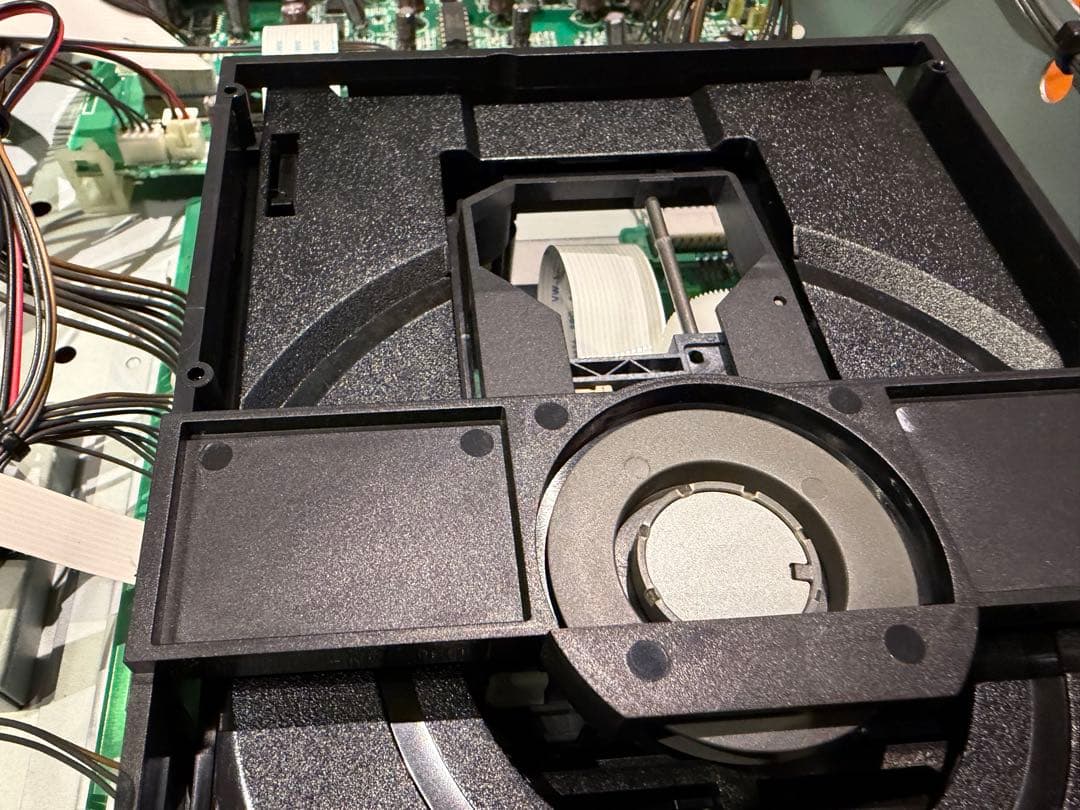 Marantz CDR510 右デッキ再生OK 左トレイ不良　内部清掃済