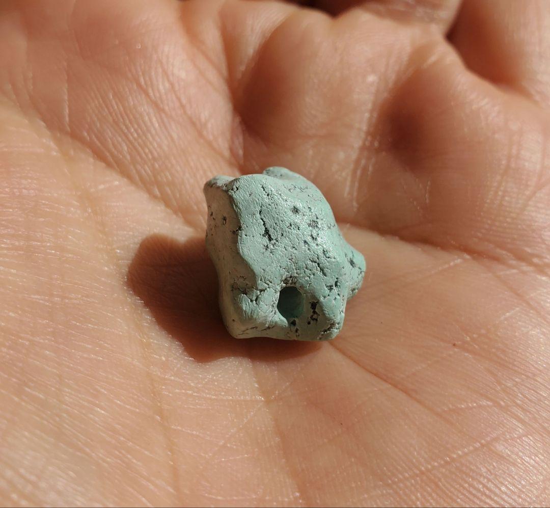 天然トルコ石 天然ターコイズ ビーズ