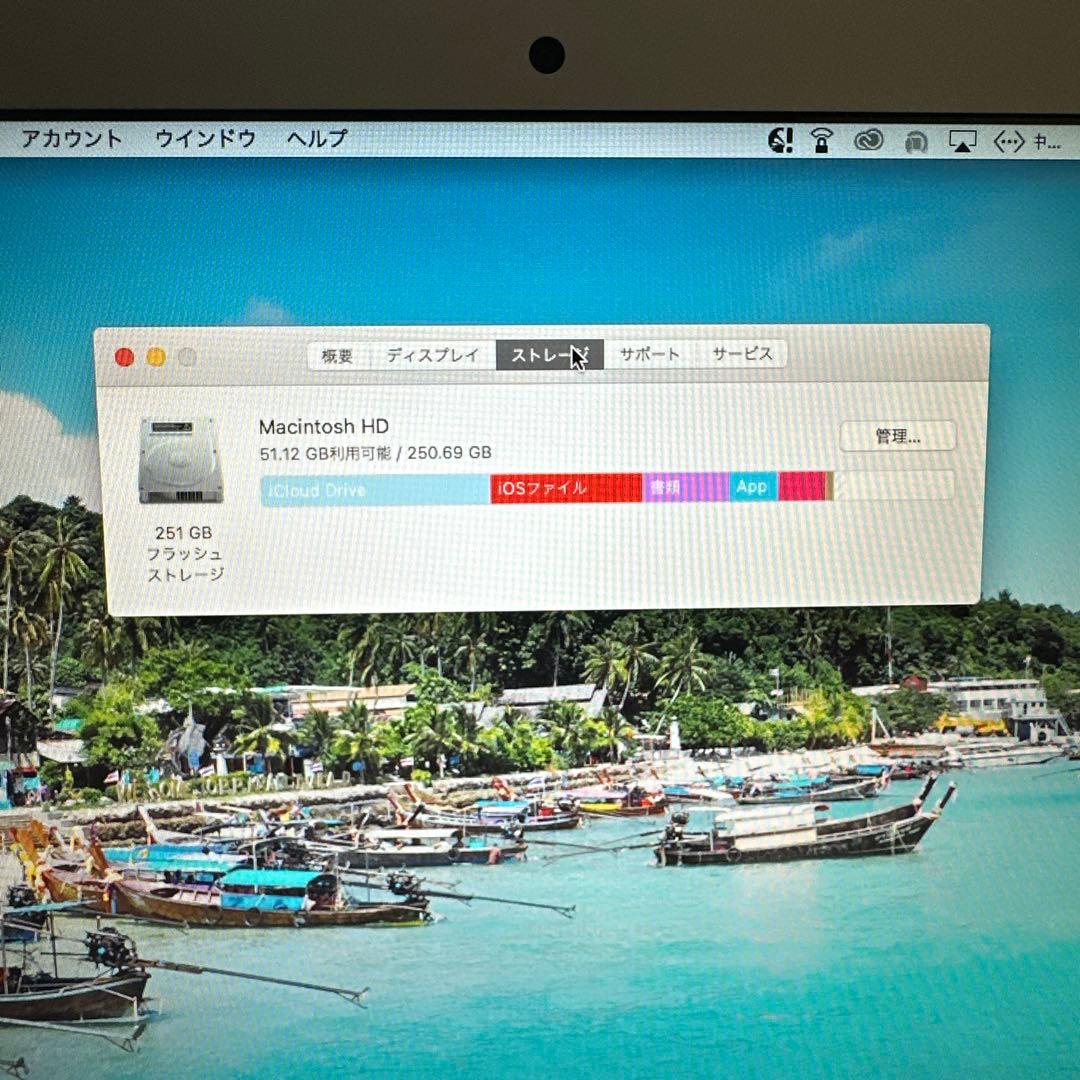 Apple MacBook Air 11インチ　250GB 外箱付き