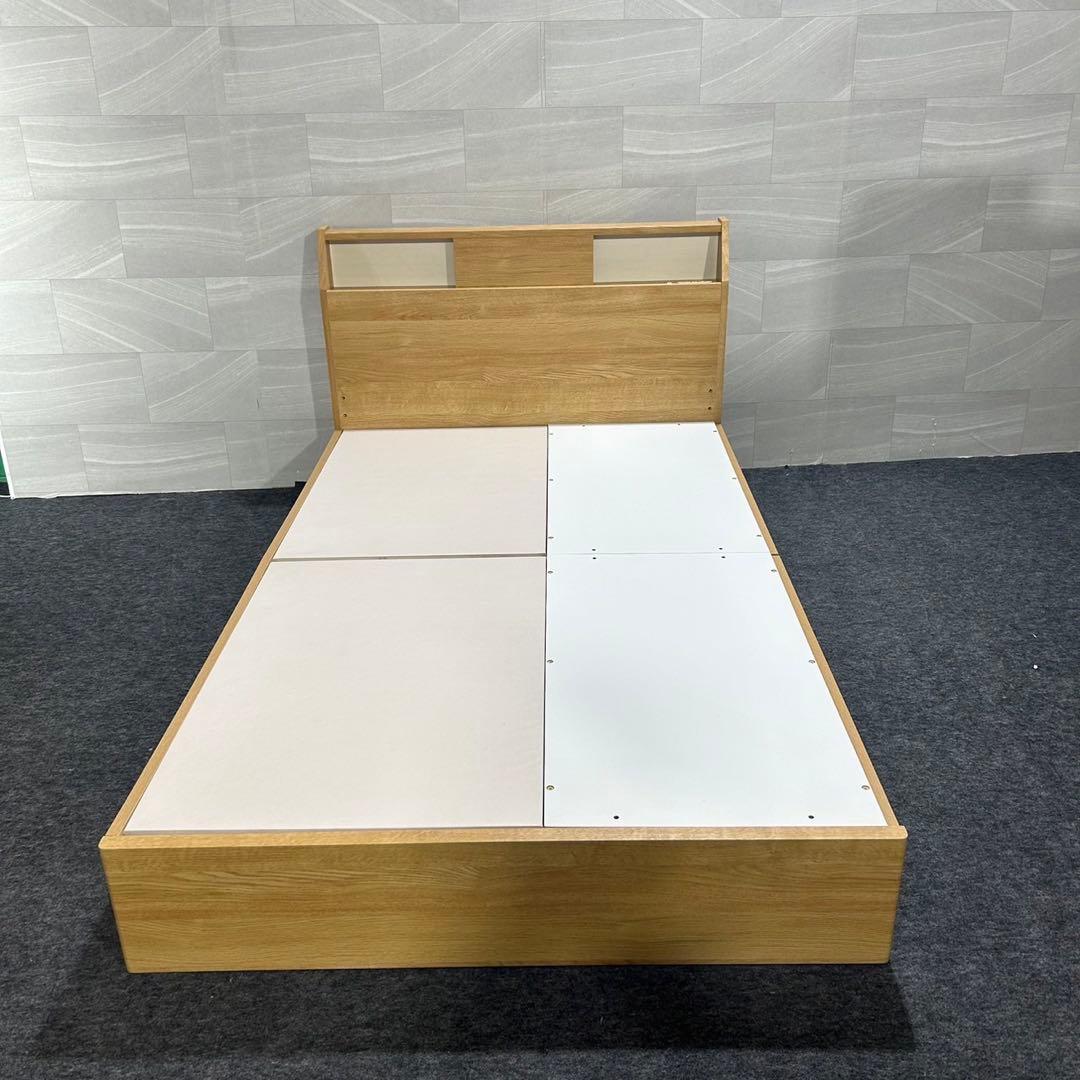 ニトリ ベッドフレーム アザン3浅型 セミダブル ベッド 家具 d5343