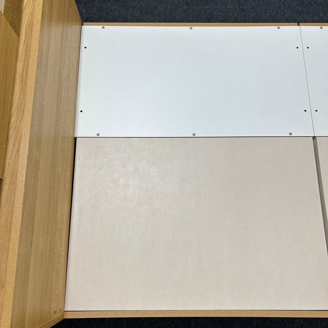 ニトリ ベッドフレーム アザン3浅型 セミダブル ベッド 家具 d5343