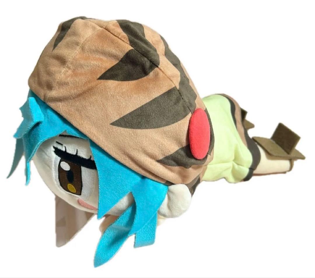 けものフレンズ　メガジャンボ寝そべりぬいぐるみ　3点フェネック　トキ　ツチノコ