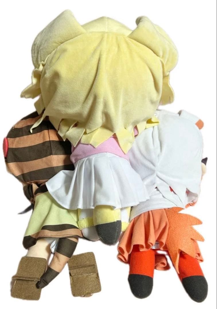 けものフレンズ　メガジャンボ寝そべりぬいぐるみ　3点フェネック　トキ　ツチノコ