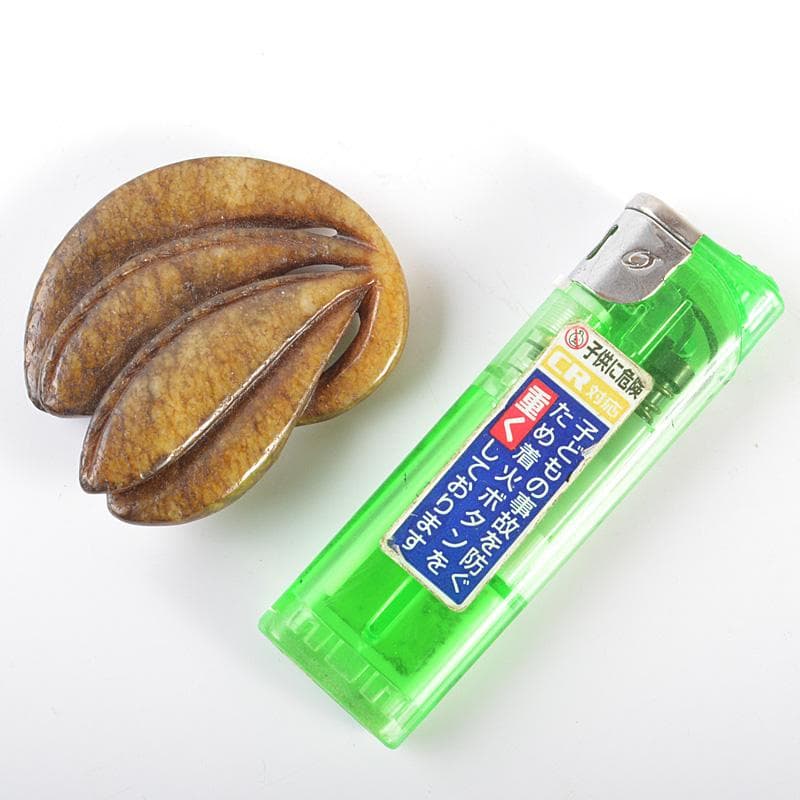 中国　玉石寿山石彫刻　果実　置物　C　R6808E