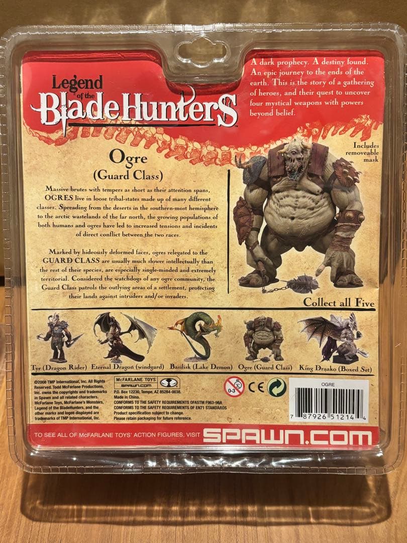 マクファーレン トイズ SPAWN ファンタジー シリーズ1、4点セット