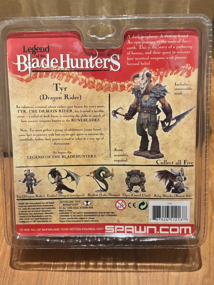 マクファーレン トイズ SPAWN ファンタジー シリーズ1、4点セット