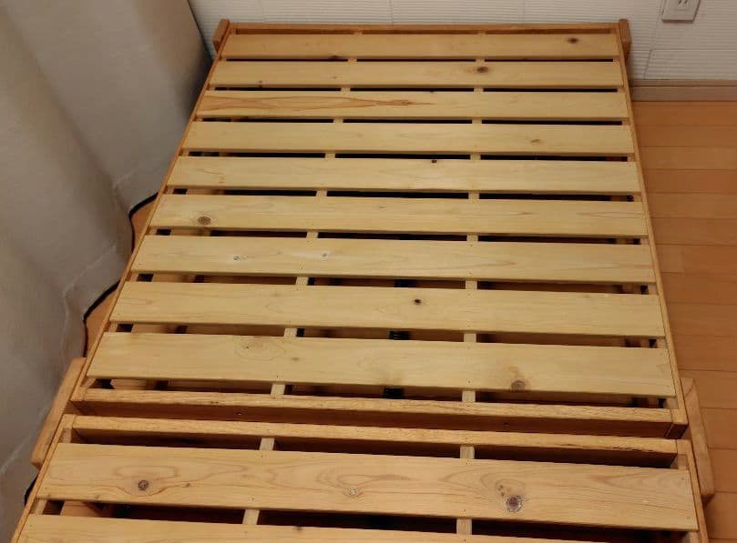 中居木工　折りたたみベッド　シングルサイズ