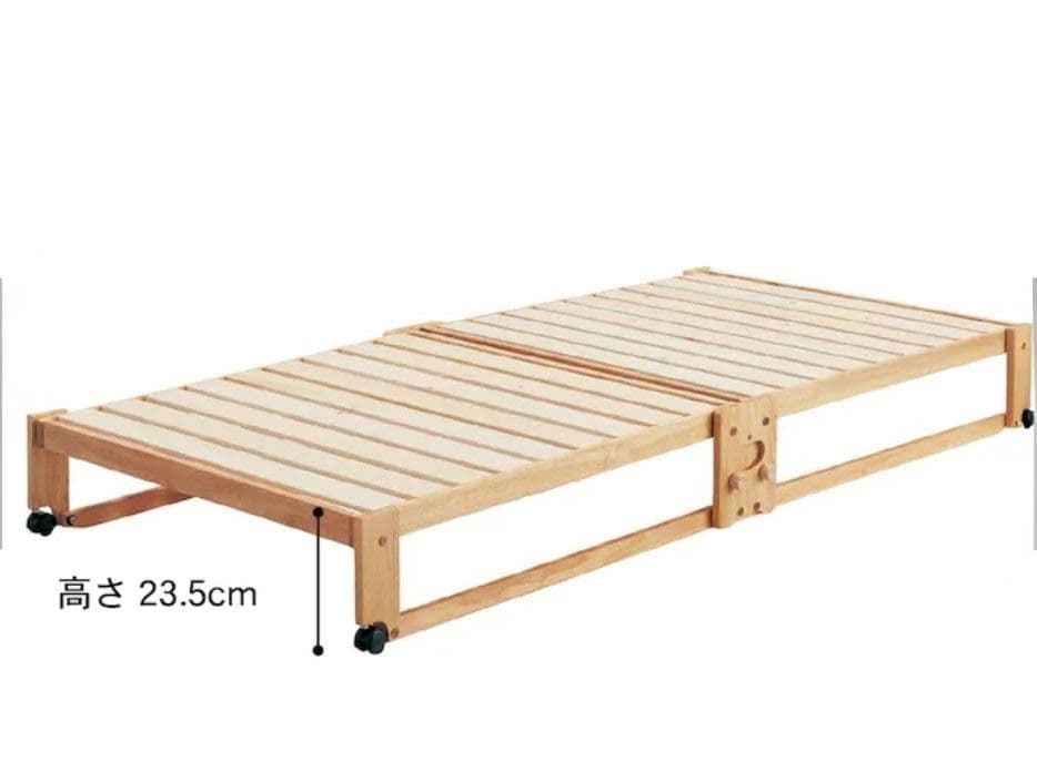 中居木工　折りたたみベッド　シングルサイズ