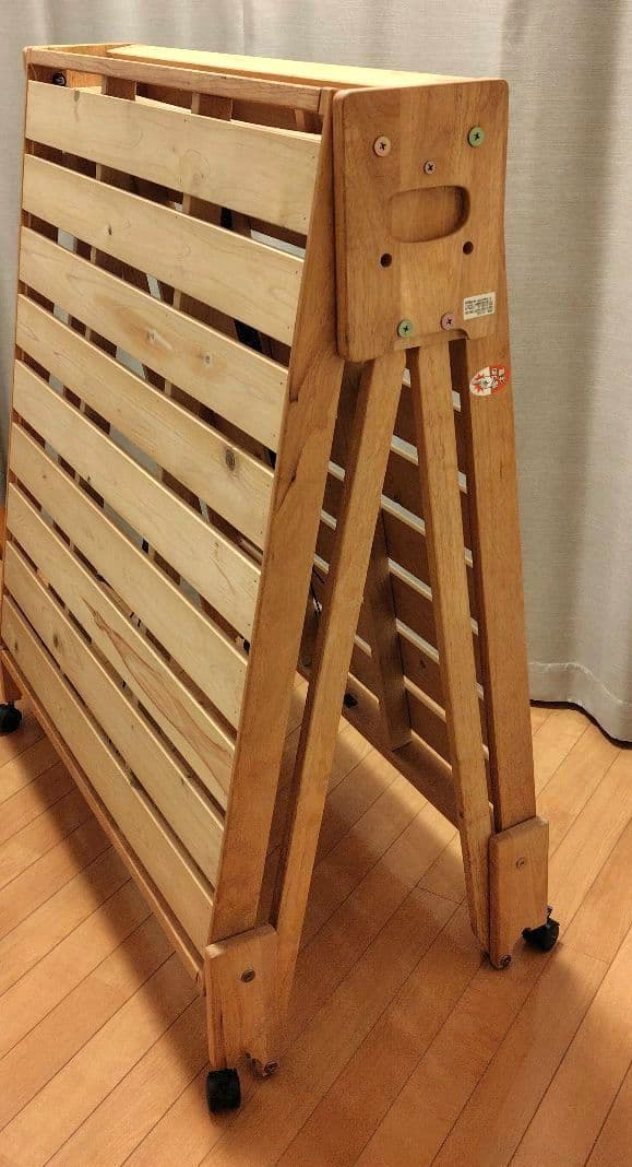 中居木工　折りたたみベッド　シングルサイズ
