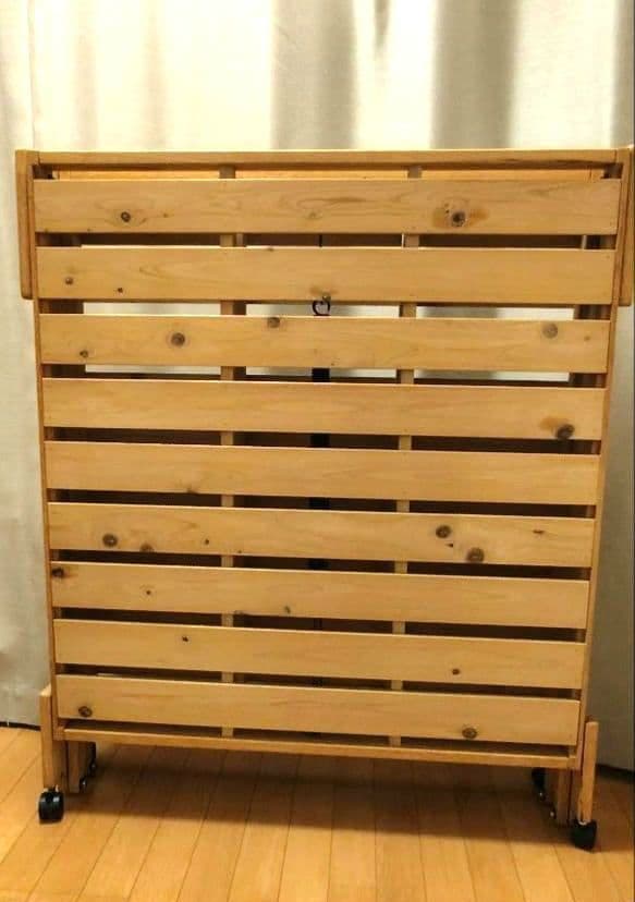 中居木工　折りたたみベッド　シングルサイズ