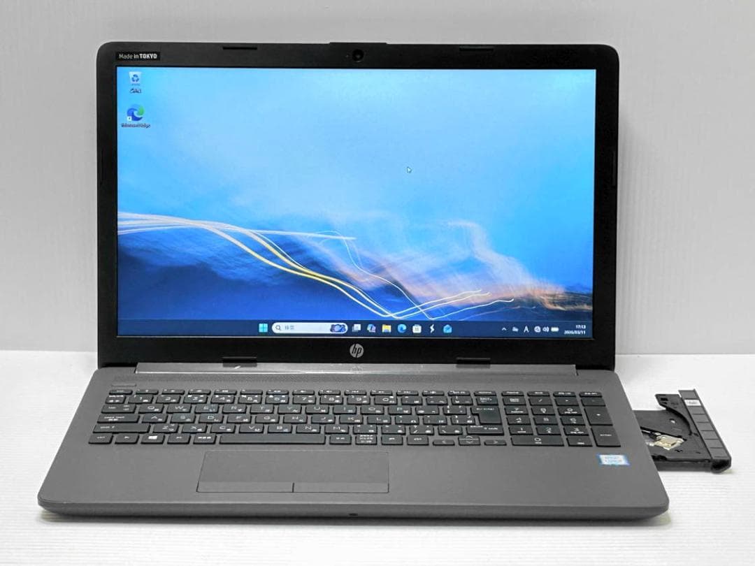 第8世代Core i5 HP 250 G7 8GB HDD500 WebCam
