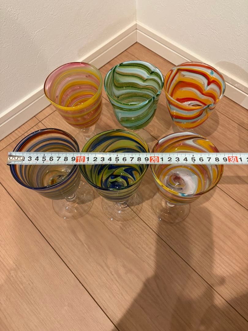 マルタ共和国　マルタガラス　6客セット