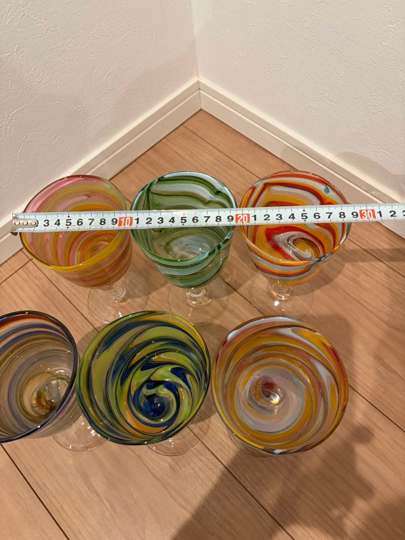 マルタ共和国　マルタガラス　6客セット