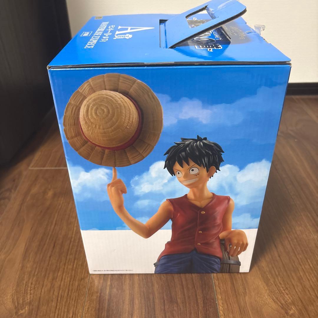 ワンピース海賊王への道　Ａ賞、D賞、ラストワン賞　ルフィフィギュア