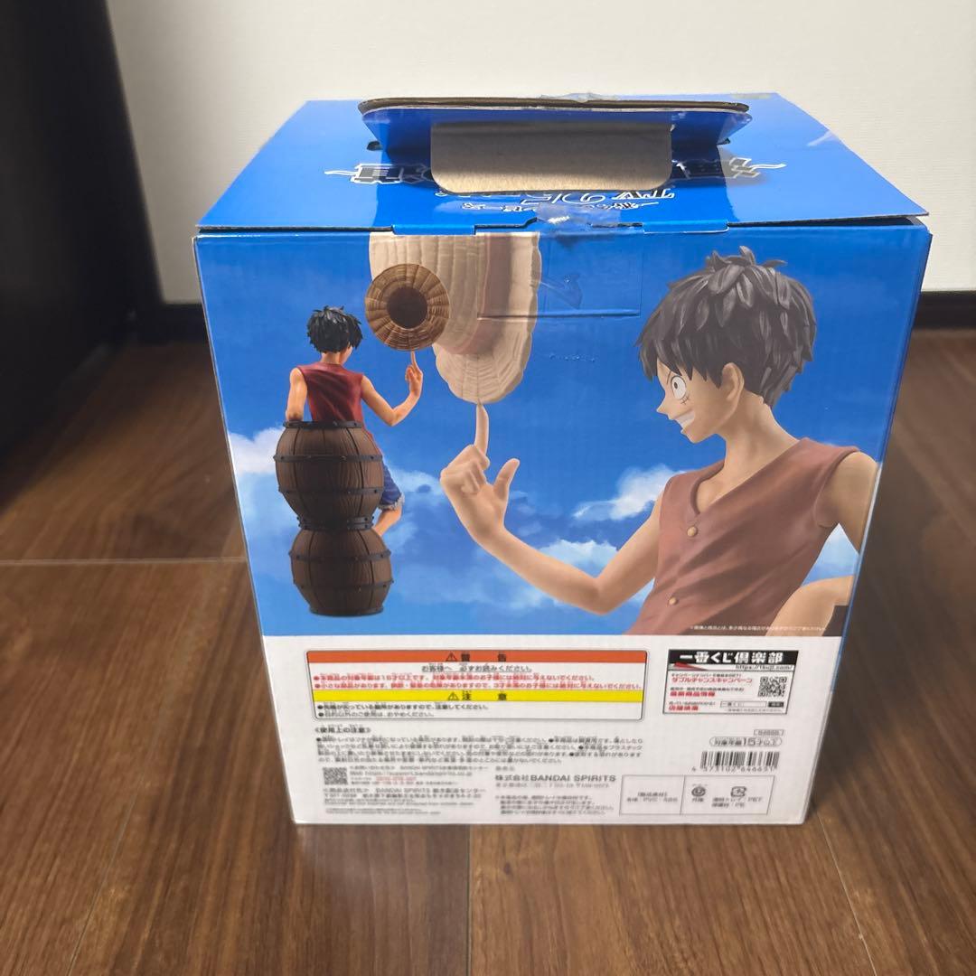 ワンピース海賊王への道　Ａ賞、D賞、ラストワン賞　ルフィフィギュア