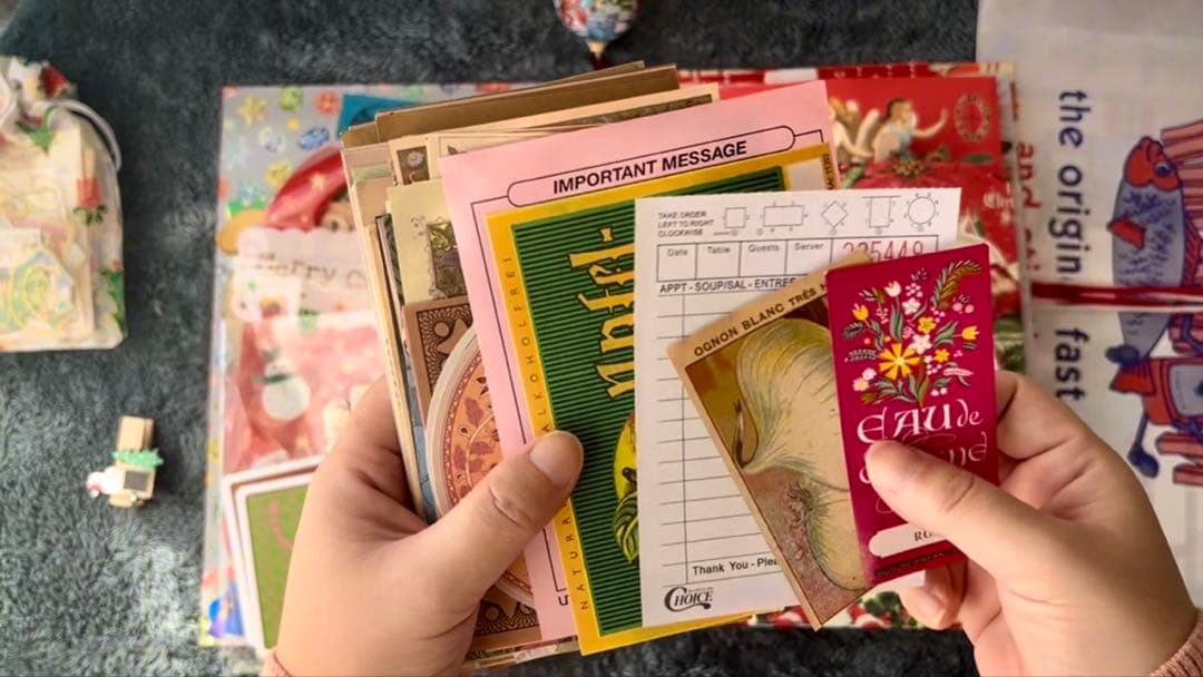 セール★ 【Bell】クリスマスおすそ分けファイル　ジャンクジャーナル