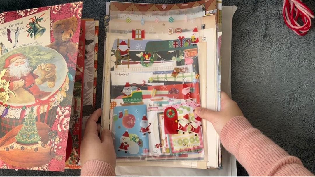 セール★ 【Bell】クリスマスおすそ分けファイル　ジャンクジャーナル