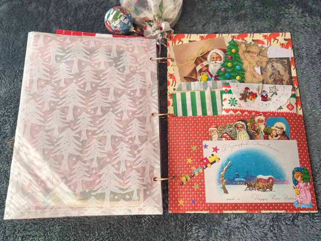 セール★ 【Bell】クリスマスおすそ分けファイル　ジャンクジャーナル