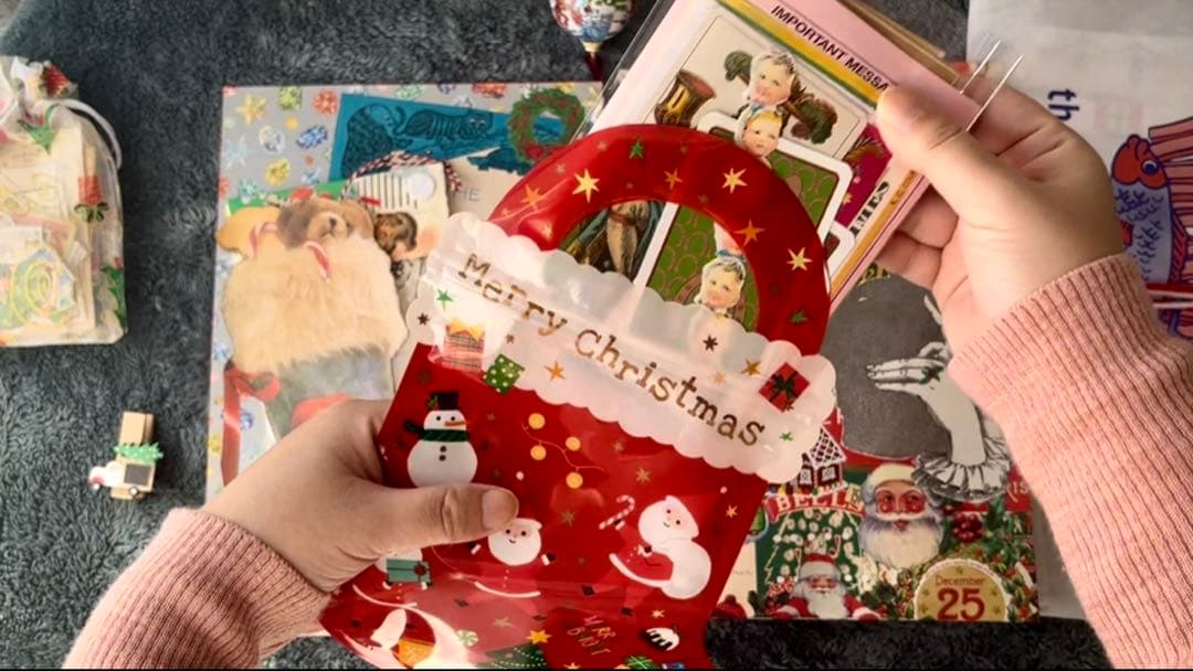 セール★ 【Bell】クリスマスおすそ分けファイル　ジャンクジャーナル