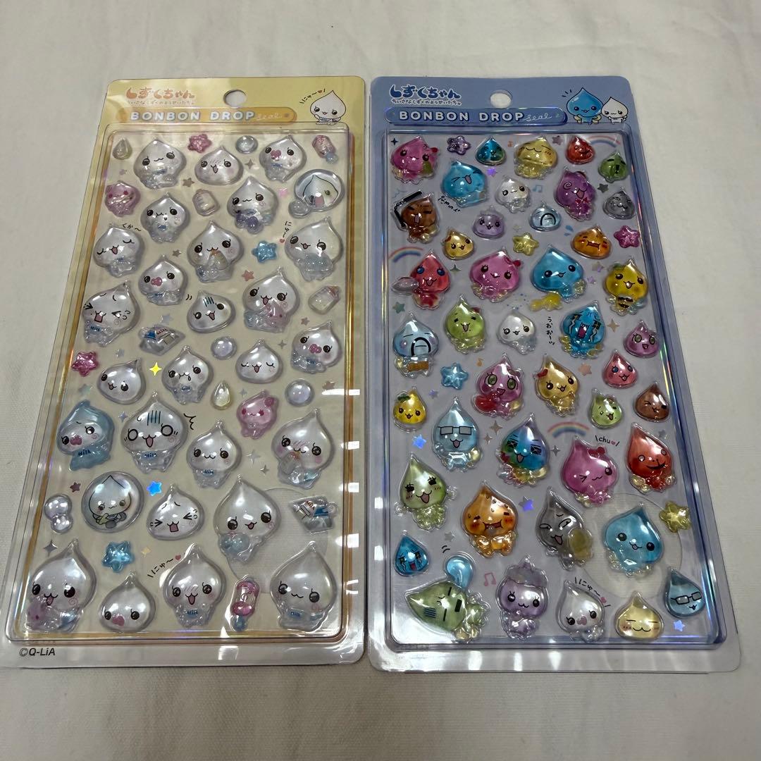 ☆正規品 しずくちゃんボンボンドロップシール 4種セット☆