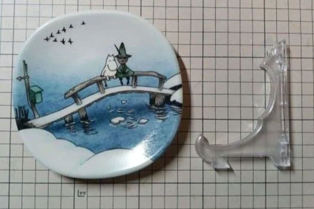 ARABIA (アラビア) ウォールプレート friendship ムーミン