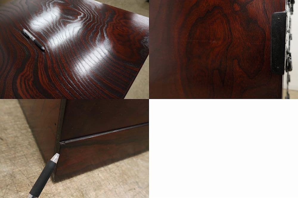 美品【岩谷堂箪笥】ケヤキ欅・5段7杯 整理箪笥 鍵付・チェスト・和箪笥◆民芸家具