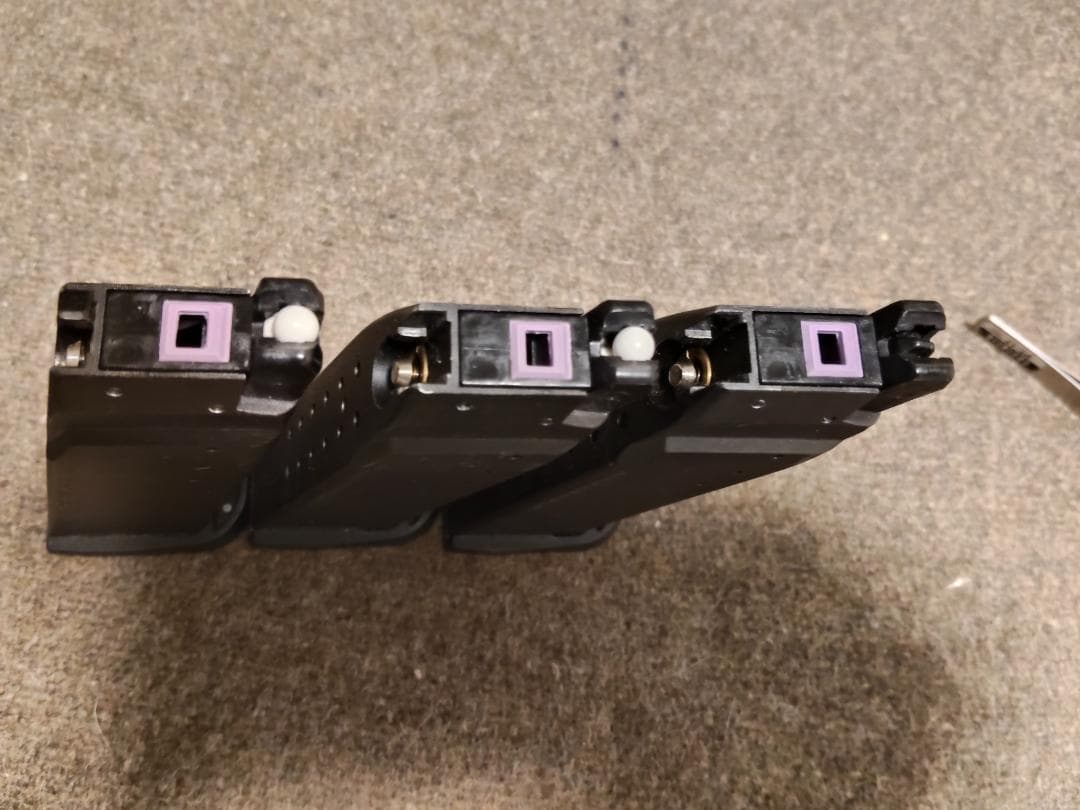 東京マルイUSP(プロサイト付) ガスブロ 雷錘バレル＆紫パッキン 予備マグ3本