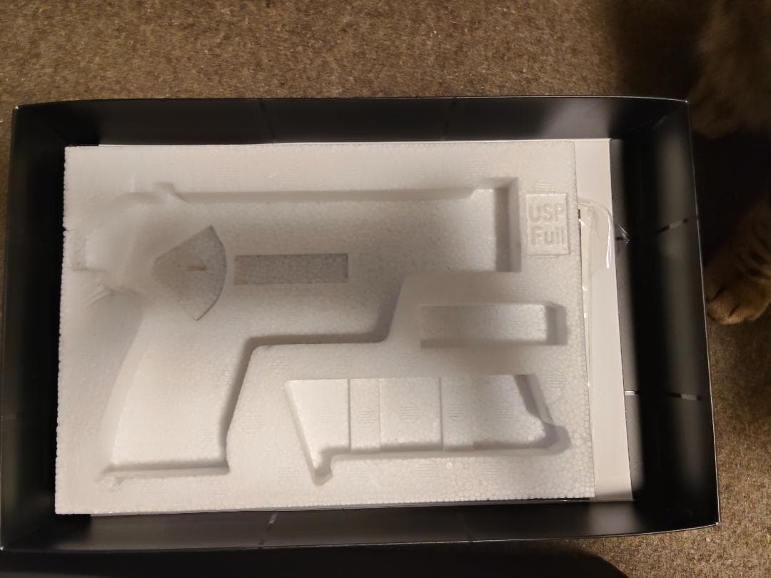 東京マルイUSP(プロサイト付) ガスブロ 雷錘バレル＆紫パッキン 予備マグ3本