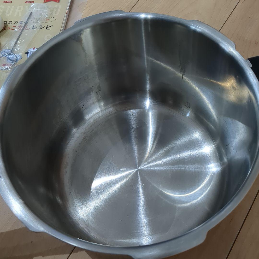 ゼロ活力なべ 圧力鍋 ステンレス製 レシピ付き