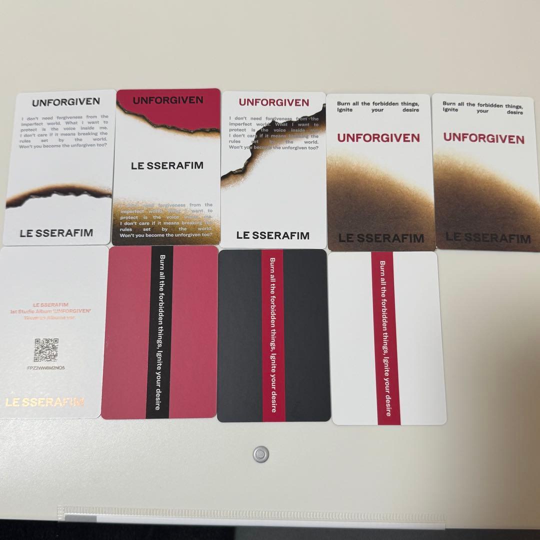 LE SSERAFIM ルセラ UNFORGIVEN カズハ 一葉 トレカ