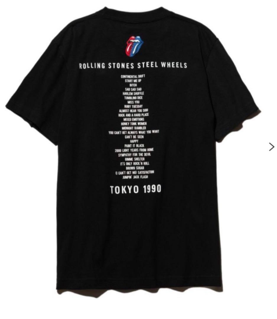 ザ・ローリングストーンズ　Tシャツ東京ドーム公演1990年