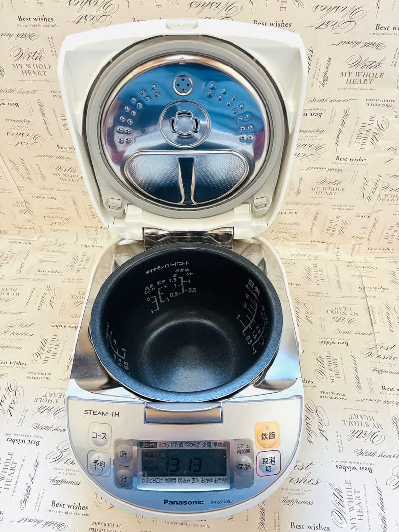 [極美品✨格安] Panasonic STEAM-IH炊飯ジャー