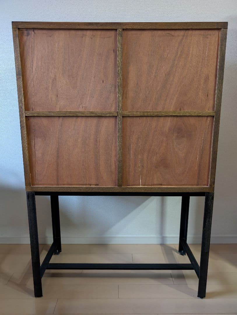 木製スライドドアキャビネット【ジャーナルスタンダード ファニチャー】