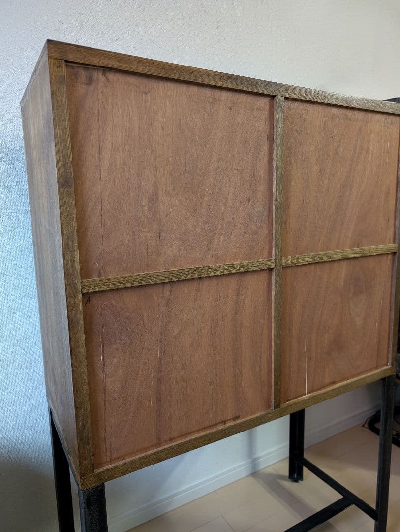 木製スライドドアキャビネット【ジャーナルスタンダード ファニチャー】