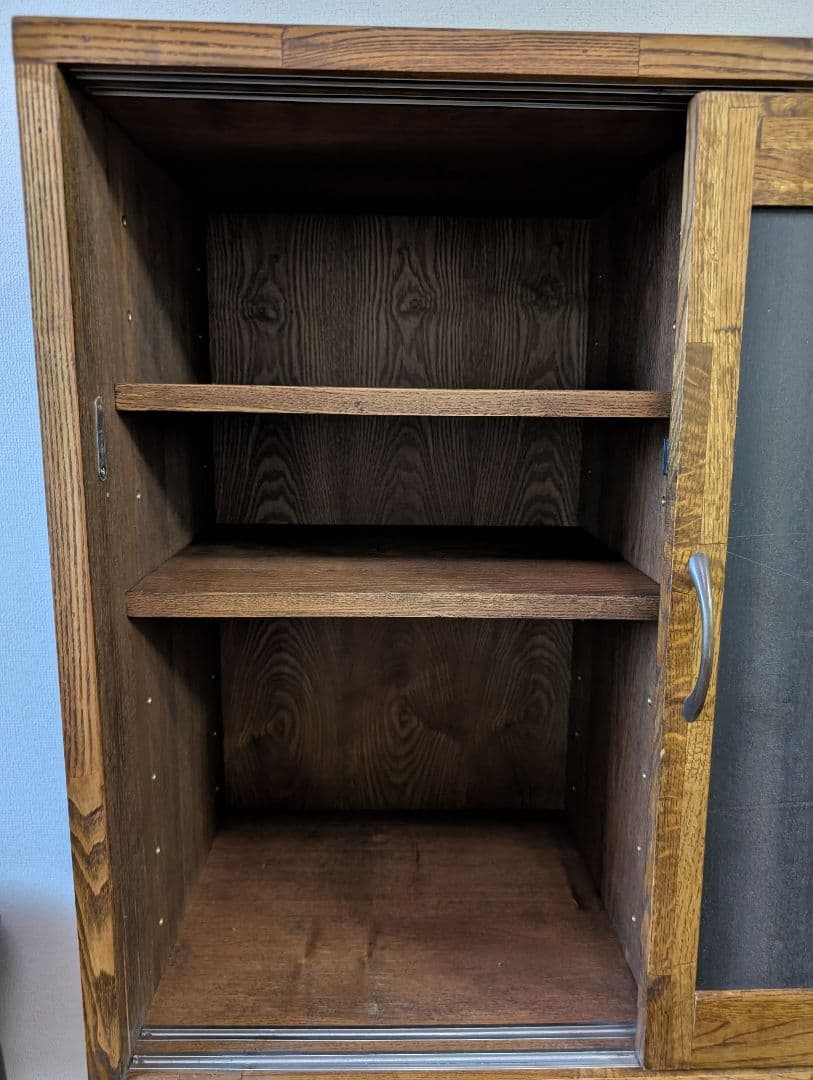 木製スライドドアキャビネット【ジャーナルスタンダード ファニチャー】