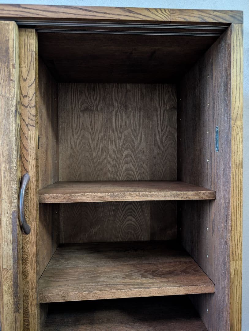 木製スライドドアキャビネット【ジャーナルスタンダード ファニチャー】