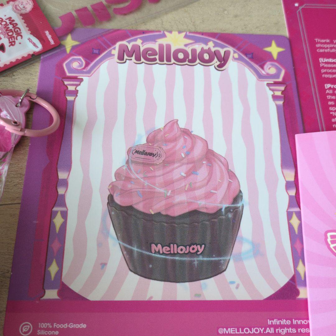 Mellojoy　未使用　メロジョイ カップケーキか？ ミントキス　パウダー付き