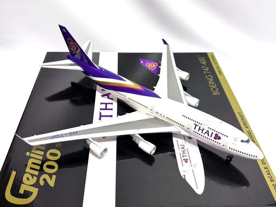 Gemini 1/200 B747-400 THAI タイ航空