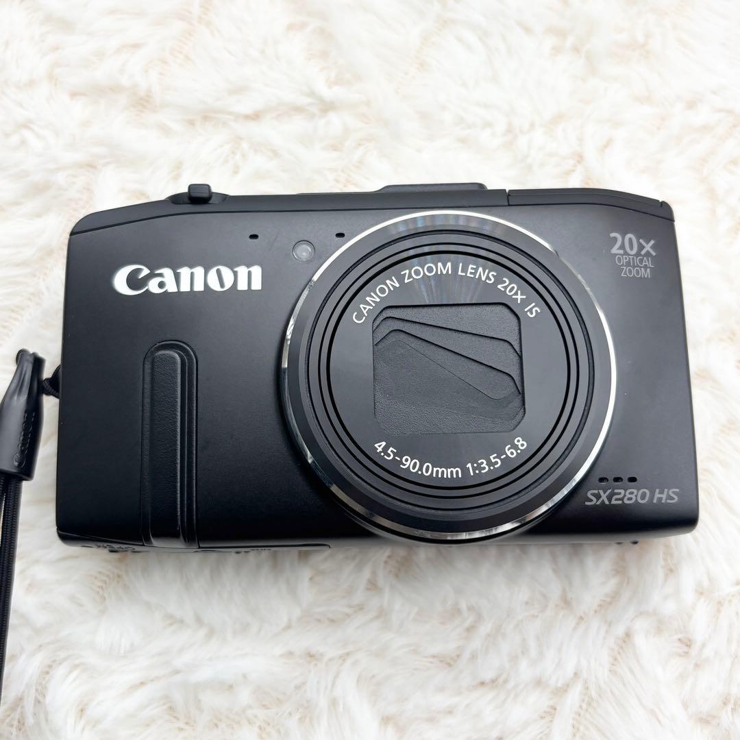 極美品✨ 実写美⭕️ Canon PowerShot SX280 HS ブラック