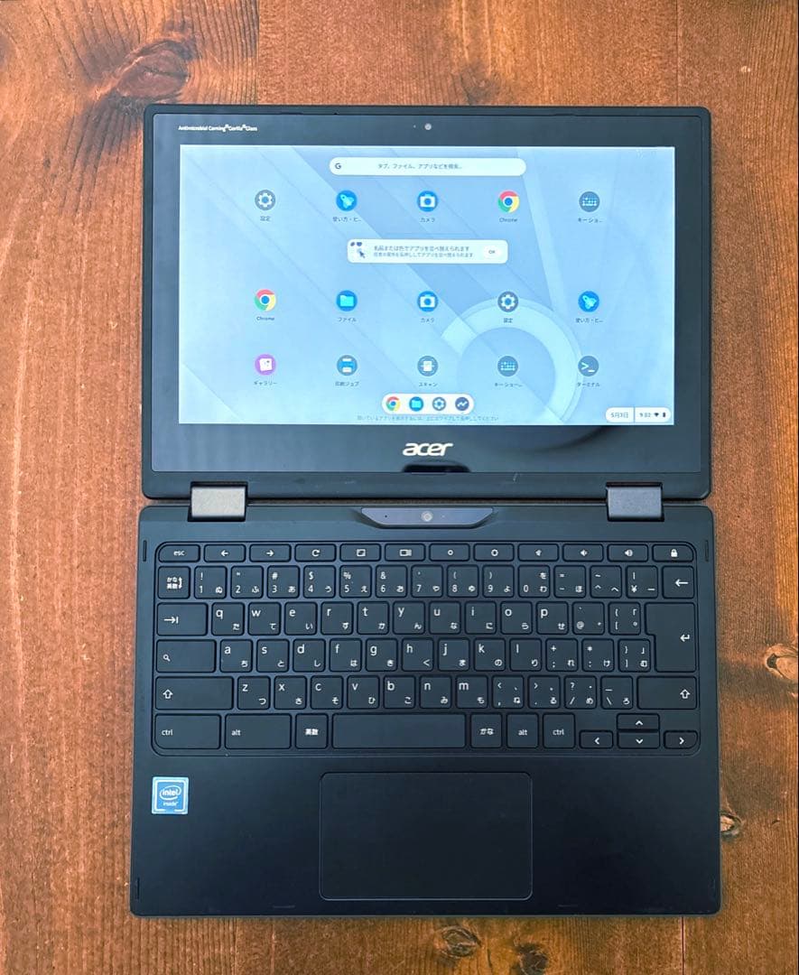 充放電回数34 Acer Chromebook spin 511 R752 美品