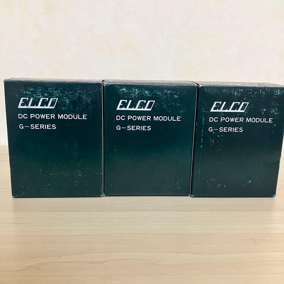 【3個】アナログ電源リニア電源ELCO(COSEL) G1W±15V0.25A