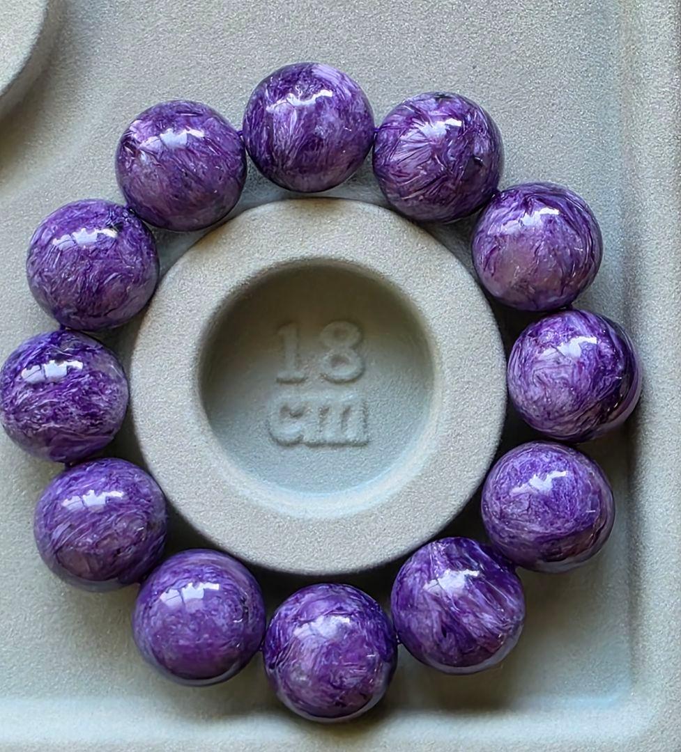 チャロアイト20ミリブレスレット