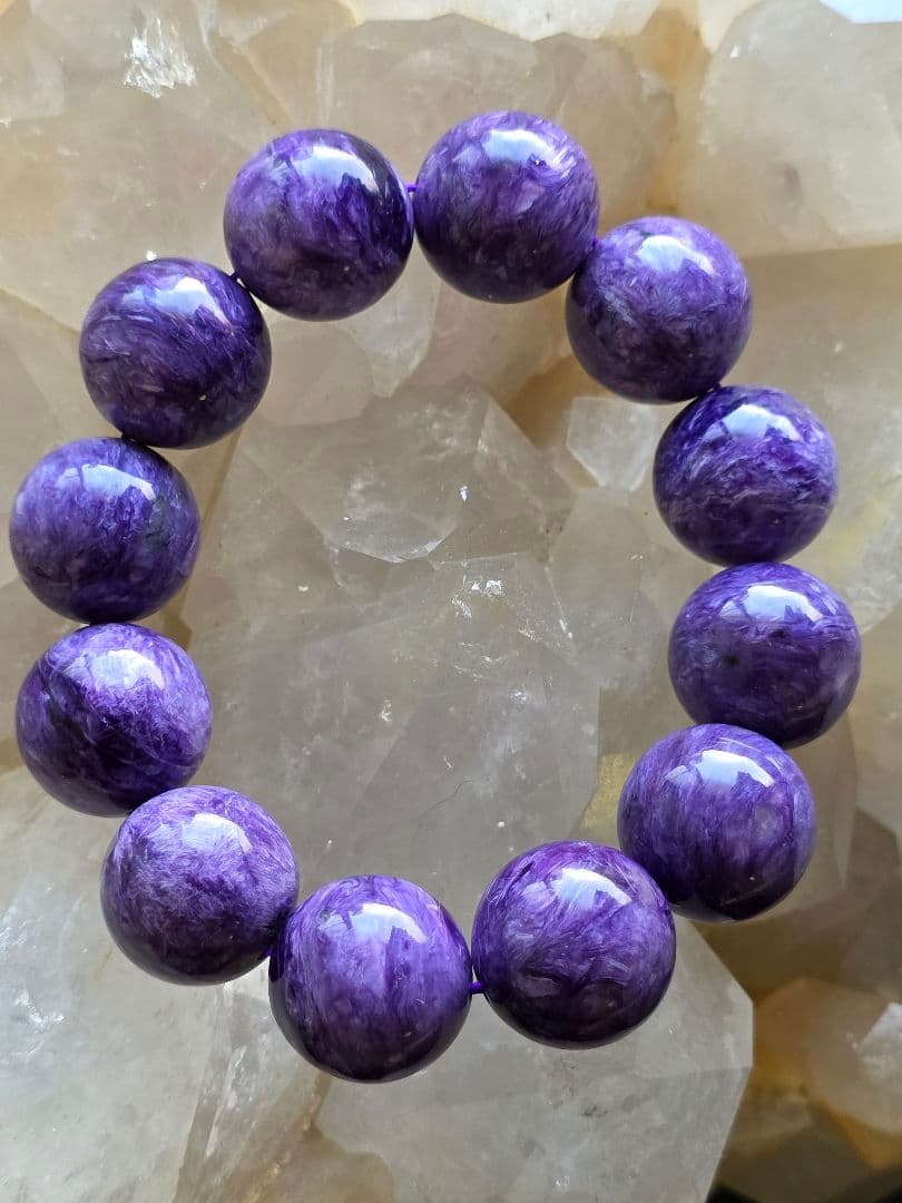 チャロアイト20ミリブレスレット