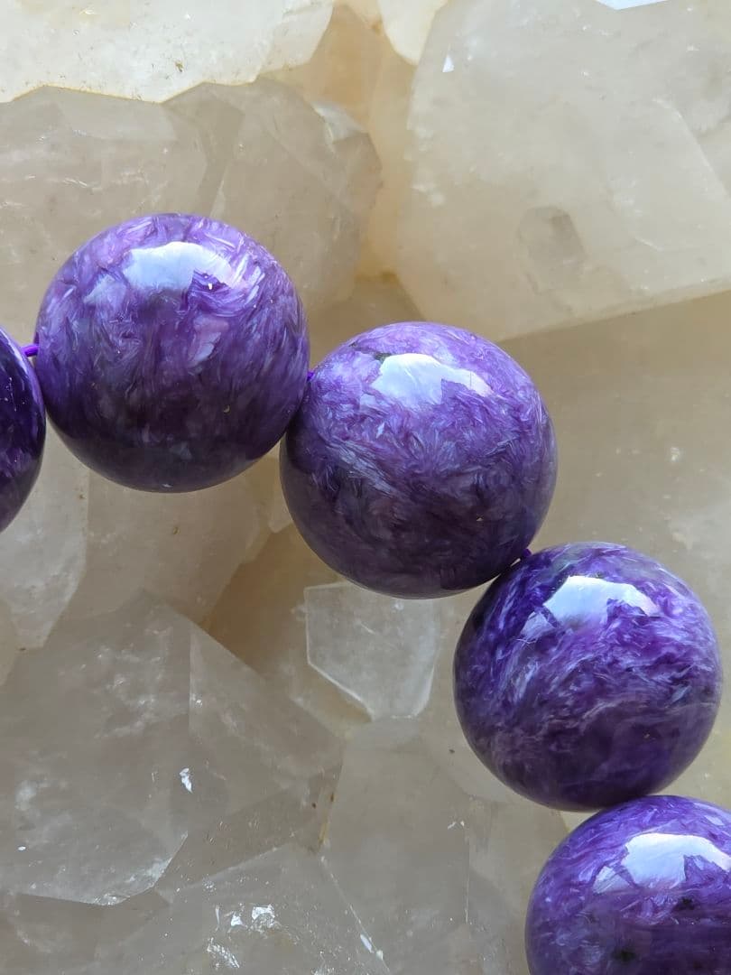 チャロアイト20ミリブレスレット